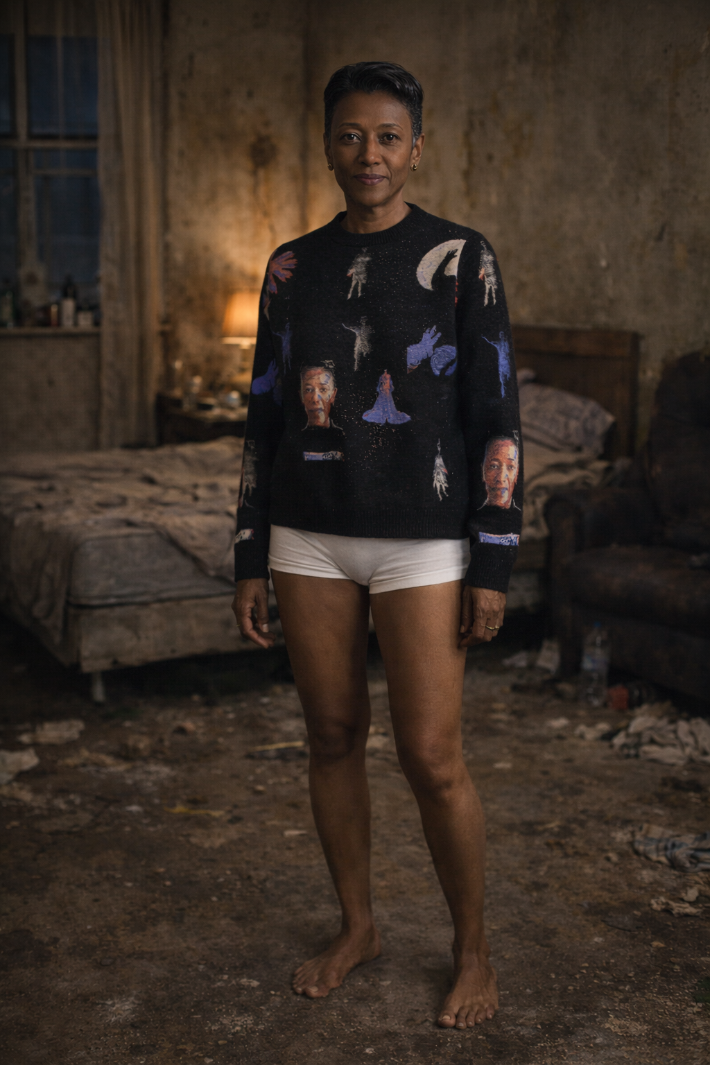Grounding Companion Knitted Crew Neck Sweater