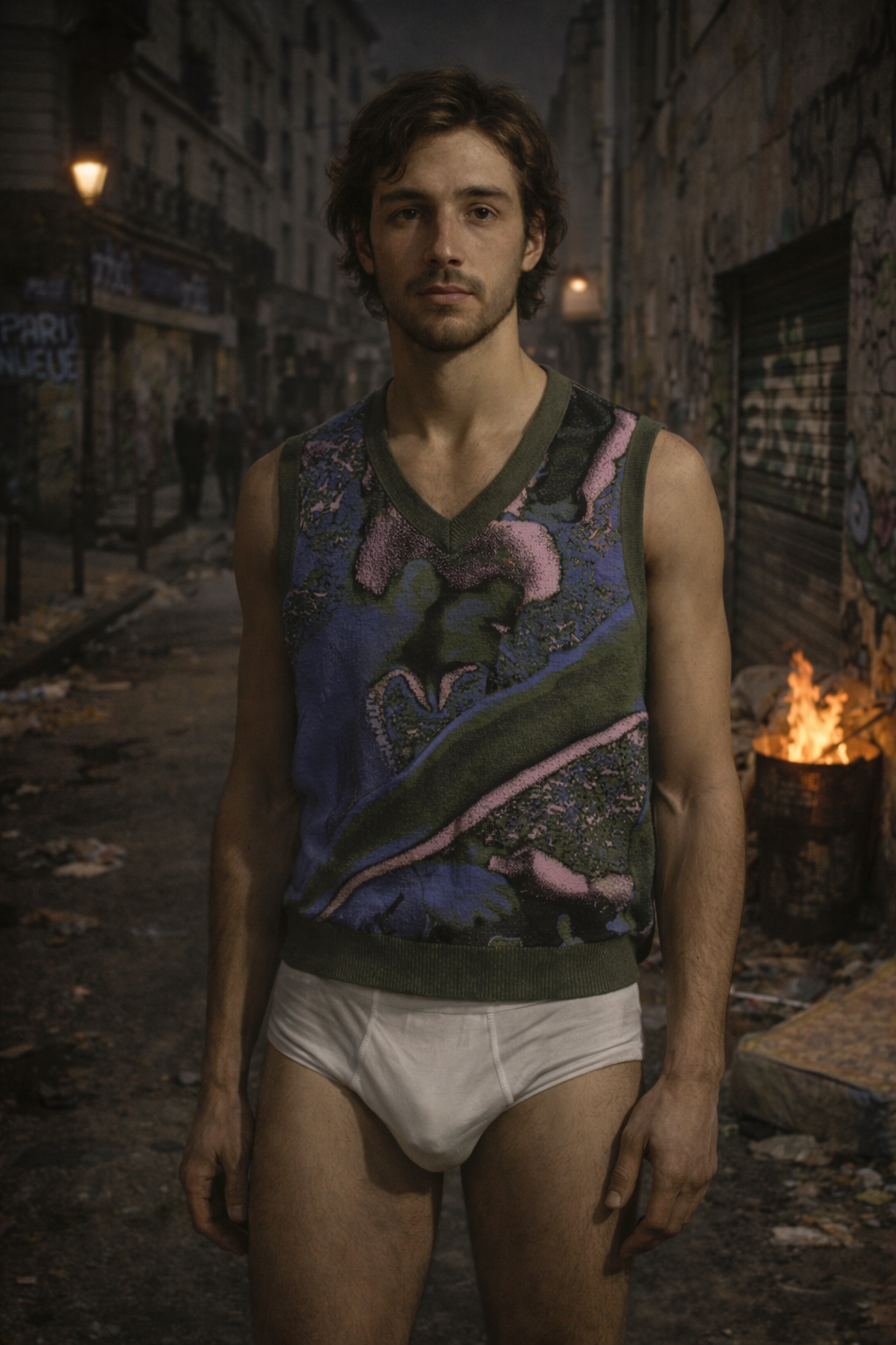 Junky Knit V-neck Vest
