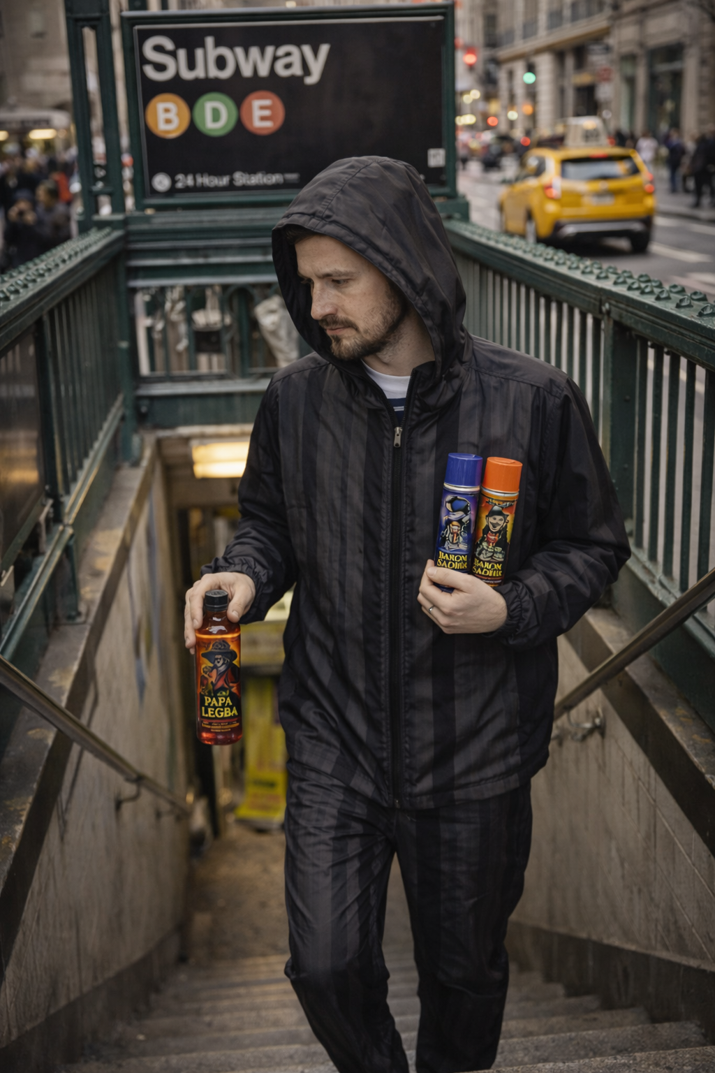 Subway Tracks Men’s Coatshell