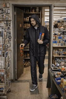 Subway Tracks Men’s Coatshell