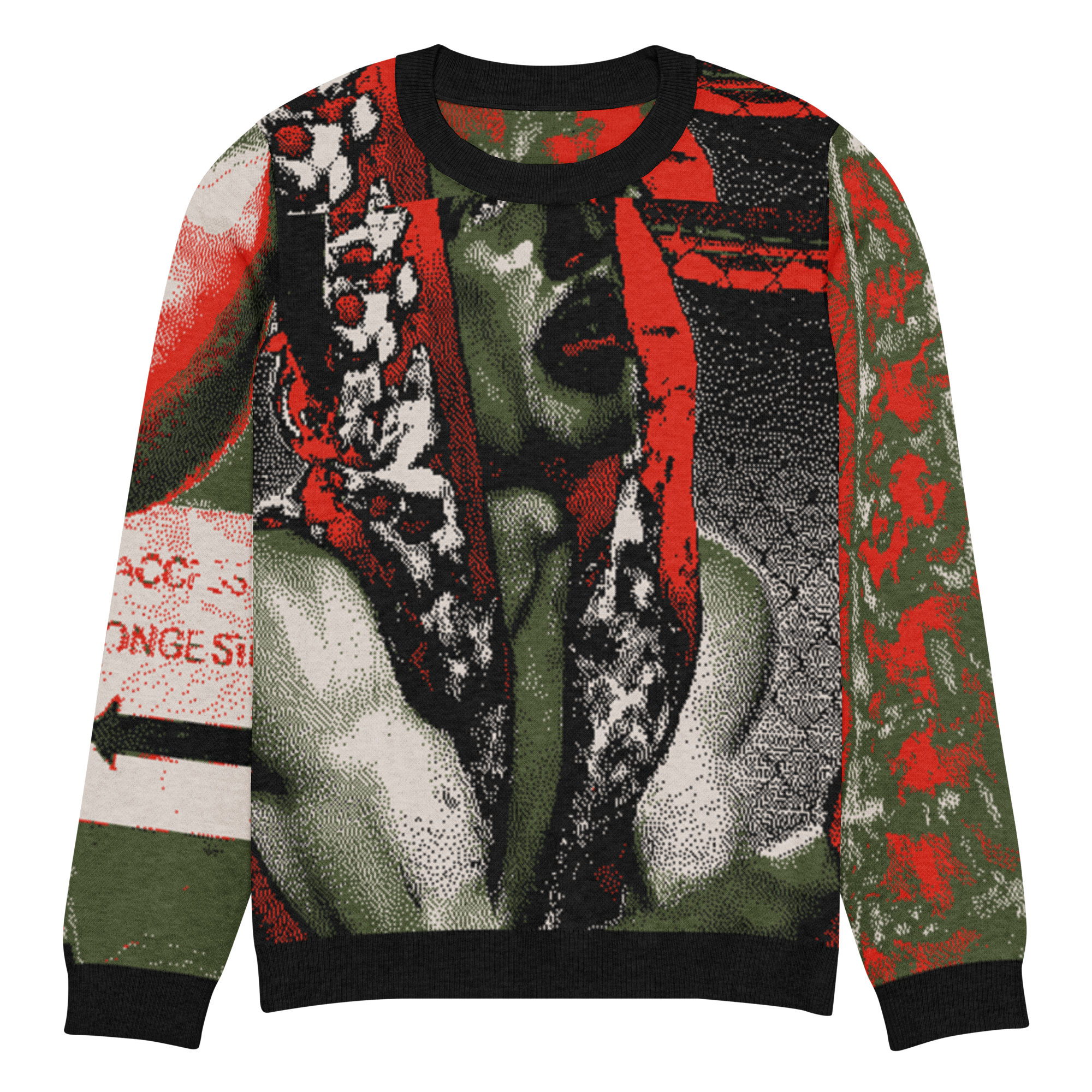 Exile Knitted Crew Neck Sweater